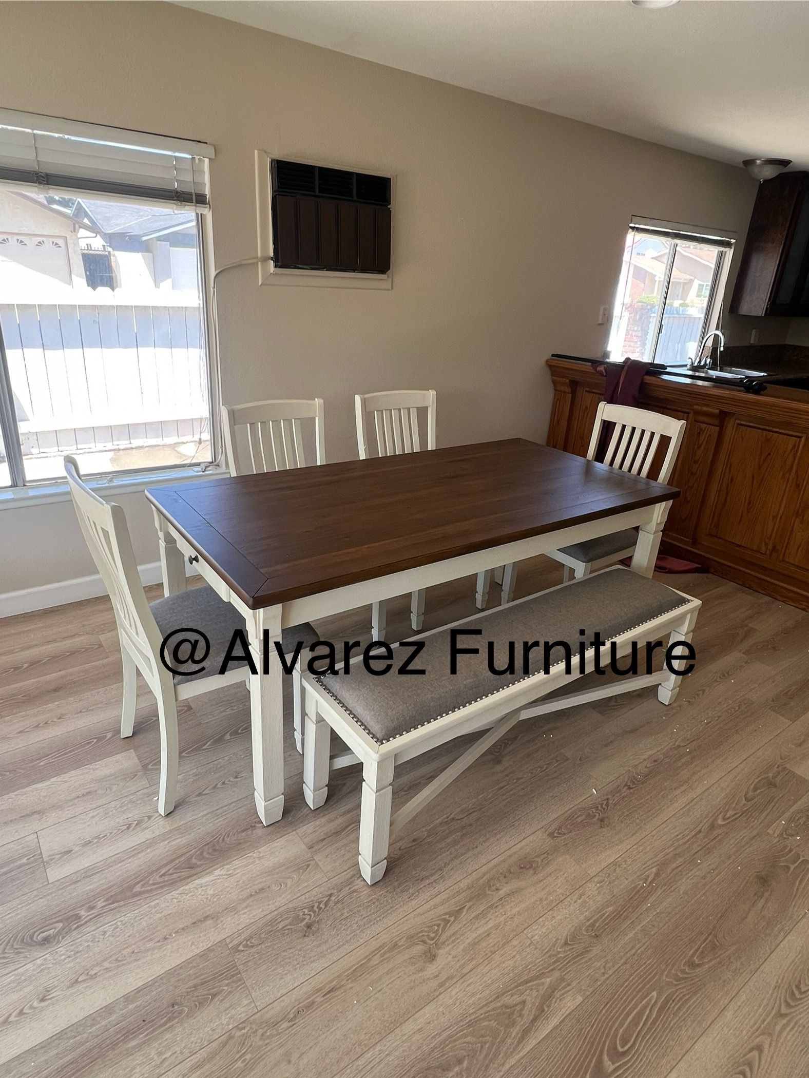 Dining Table Set With Bench
