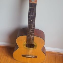 Acoustic Vintage Decca Guitar