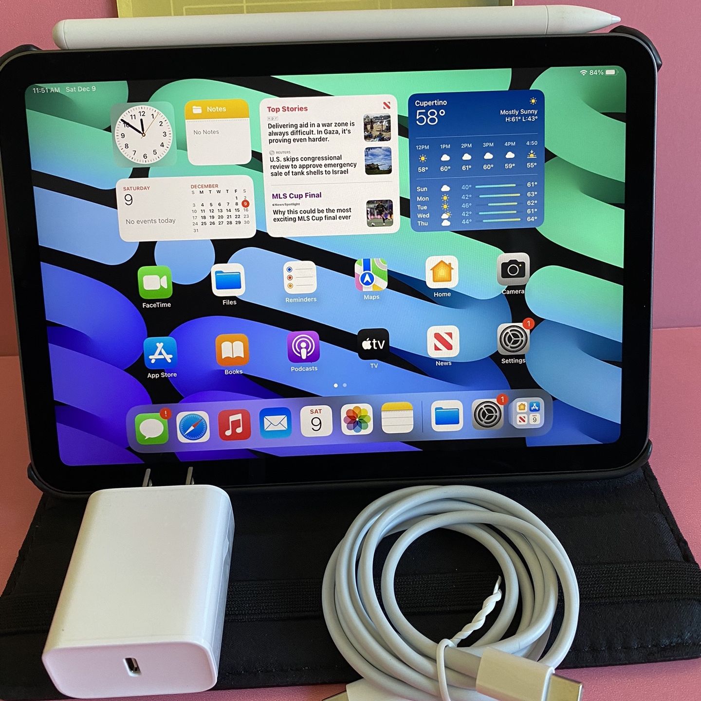 Apple Ipad Mini 6th Generation (Latest Model/ 8.3” Retina Display) 64GB with stylus pen, case & Accessories (256GB $529) 