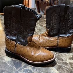 Ostrich Boots