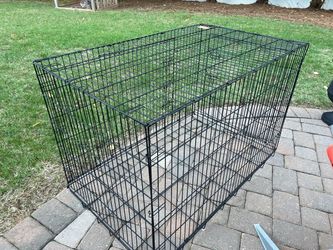 Large Black Wire Dog Crate 48 inch , dog Kenel