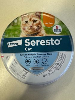 Seresto Flea and Tick Collar for Cats 8 months