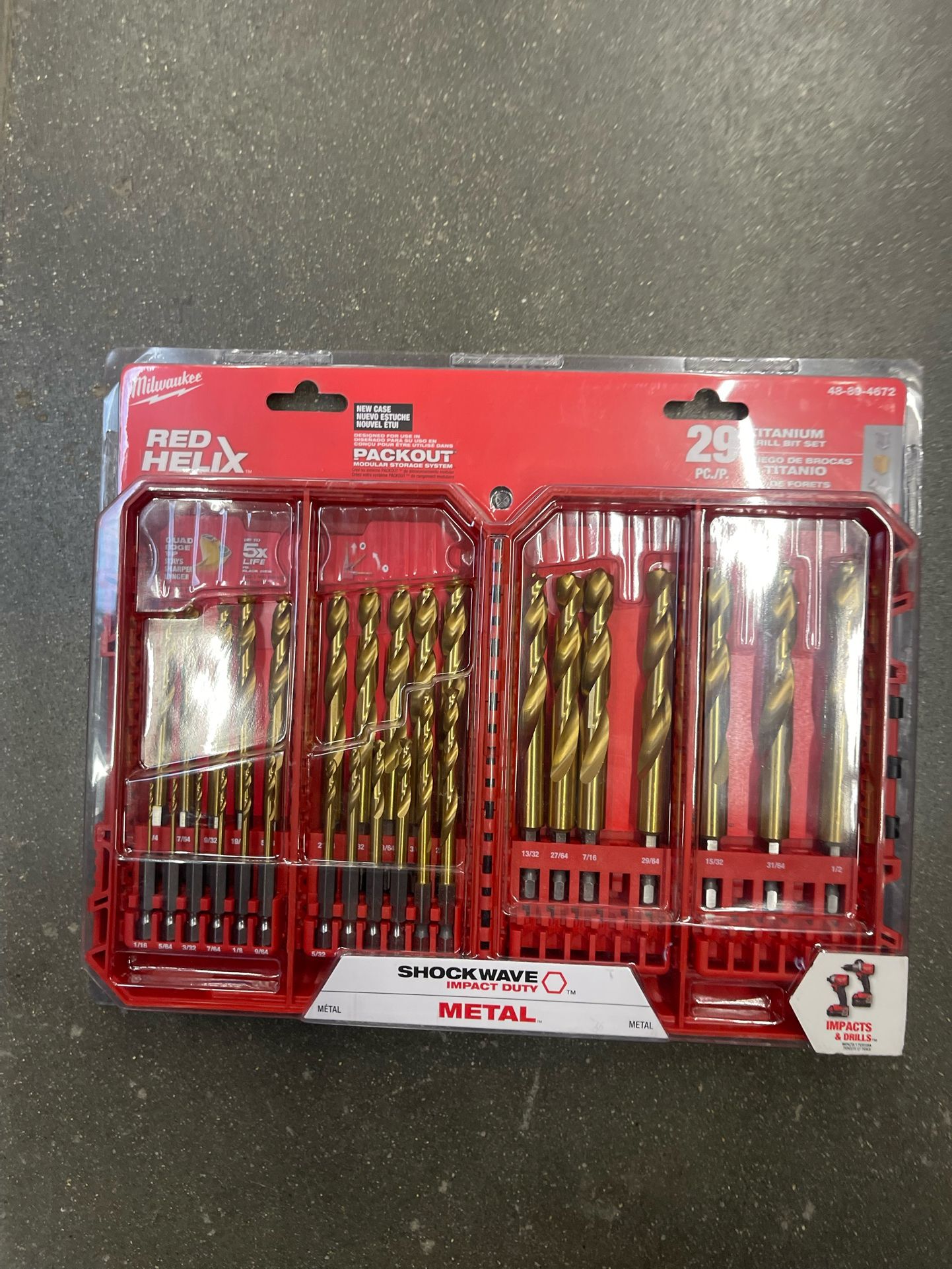 Milwaukee Drill Bits Set