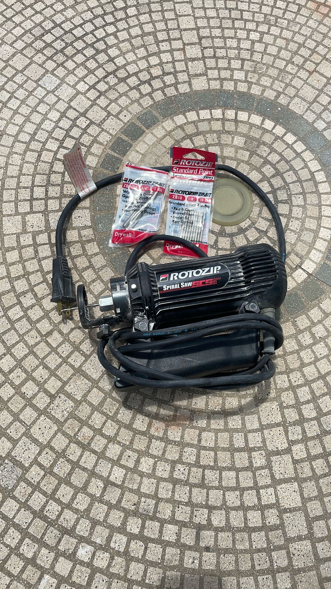 Rotozip Tool And Bits