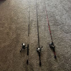 Fishing equipment, rods, and reels