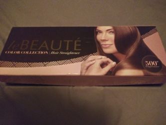 New Le Beaute Hair Straightener