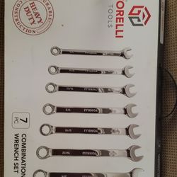 Torelli Tools 7-piece Combination Wrench Set NEW IN BOX