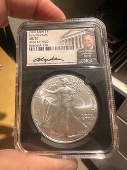 MS70 American Silver Eagle
