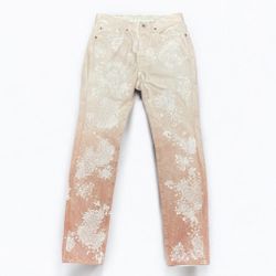 501 DT Denim Tears x Levi's Brick Red Clay Jeans Size 31x32