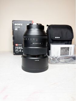 Sony FE 85mm F1.4 GM