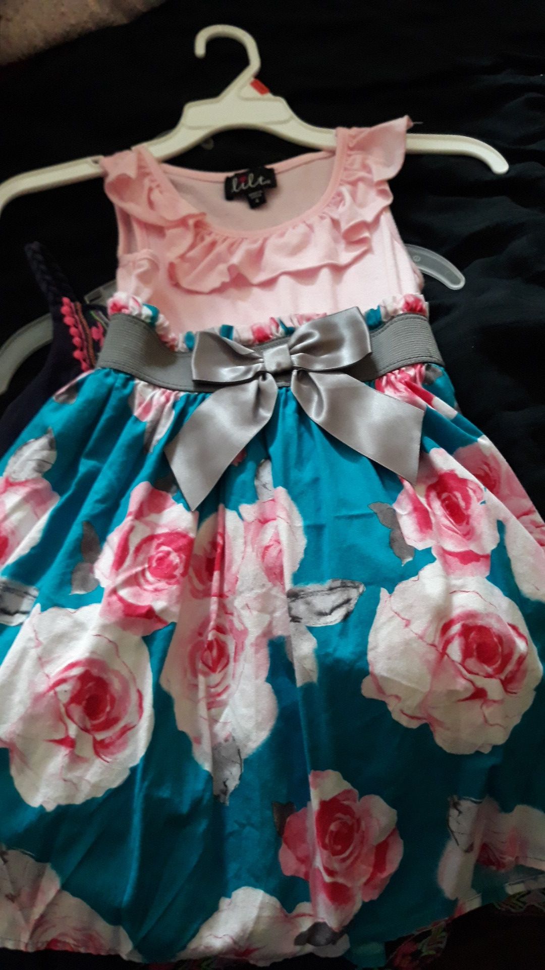 Girls Flower dress size 4