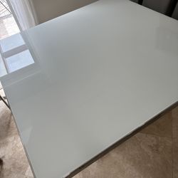 Dining Table With Glass On Top