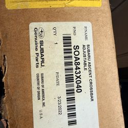 Subaru ascent cross bars 2022