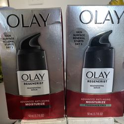 OLAY SKIN SURFACE RENEWAL STARTS DAY 1 SKIN SURFACE RENEWAL STARTS DAY 1 OLAY REGENERIST REGENERATING SERUM OLAY REGENERIST REGENERATING SERUM ADVANCE