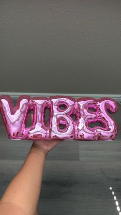 Glass VIBES decor