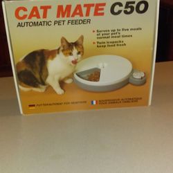 CAT MATE C50 AUTOMATIC PET FEEDER NEW