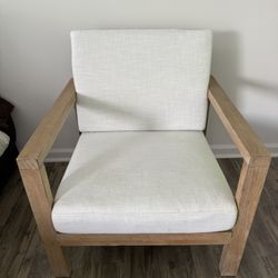 NEED GONE Nantucket Light Tone Woven Accent Chair