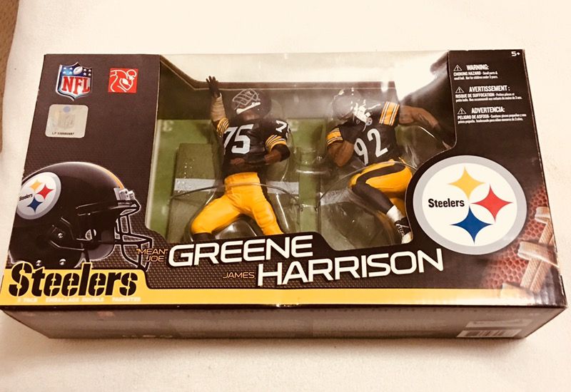 James Harrison Mean Joe Greene Steelers Mcfarlane
