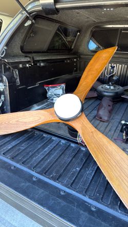 3-Blade Wood Ceiling Fan