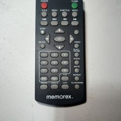 Genuine OEM Memorex MVD2047 "M" DVD Remote Control for MVD2015, MVD2016