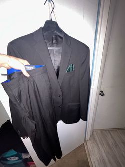 Black slim fit Kenneth Cole suit