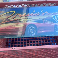 Nintendo Cruisn USA With Glass Arcade Marquee 