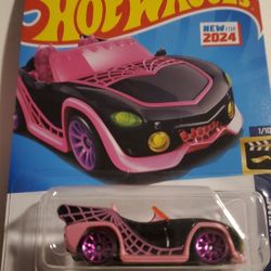 Hot Wheels Small 2024 Monster High Ghoul Mobile Toy Car
