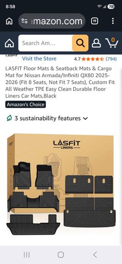 Lasfit liner nissan armada