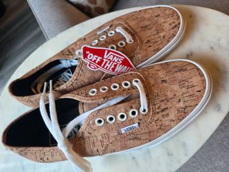 Brand new Cork Van's (Limited edition) Sz. 7.5 mens