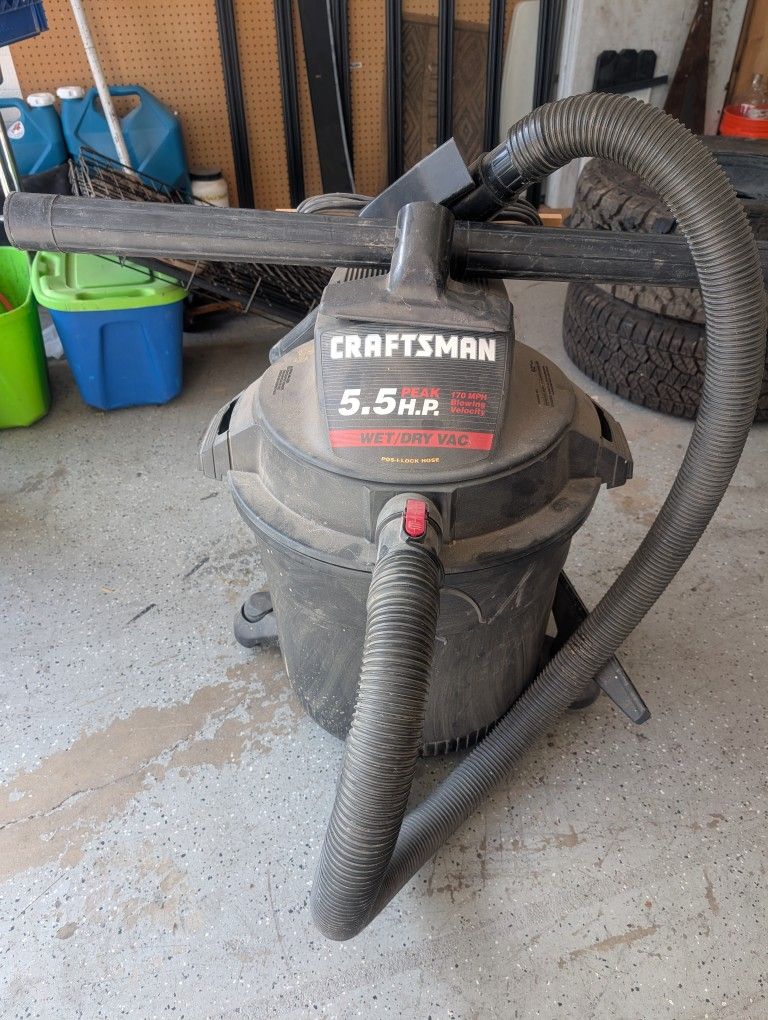 Craftsman 5.5hp Shop Vac