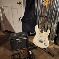 Fender Squier Strat and accessories 