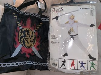 White Ninja Avengers Costume