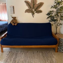 Nirvana futon navy blue