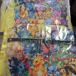 Pokémon Backpack With Laptop/Tablet Pocket And Side Bottle Pockets 