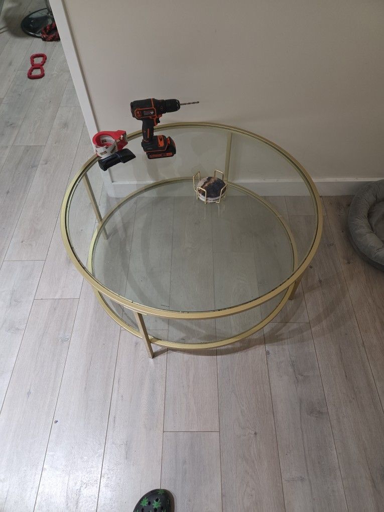 Center Table And Small Desk Must Go