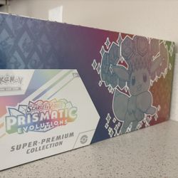 Pokémon Prismatic Evolutions Super Premium Collection 