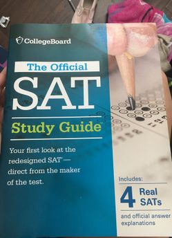 SAT study guide book