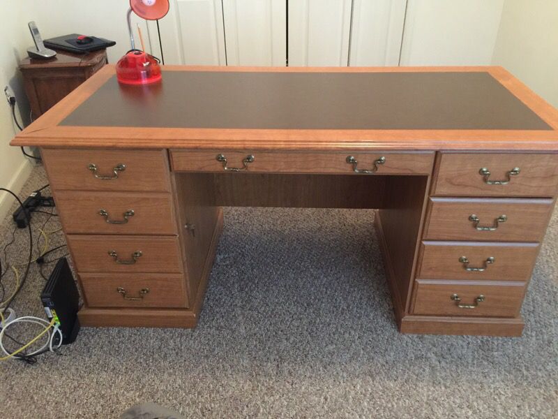 Nice sturdy desk 65x30". $100 OBO