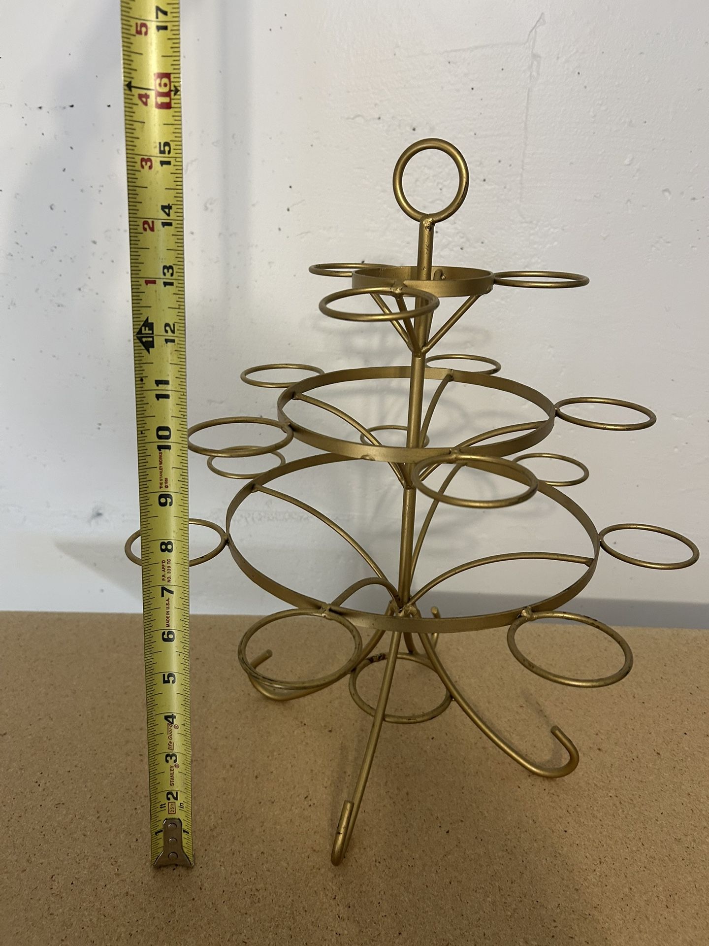 Neiman Marcus Candelabra Golden Iron