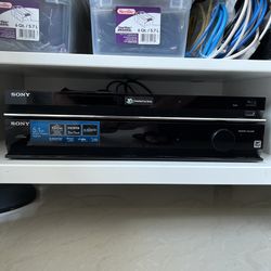 Sony Blu-ray DVD Player With Remote Control 