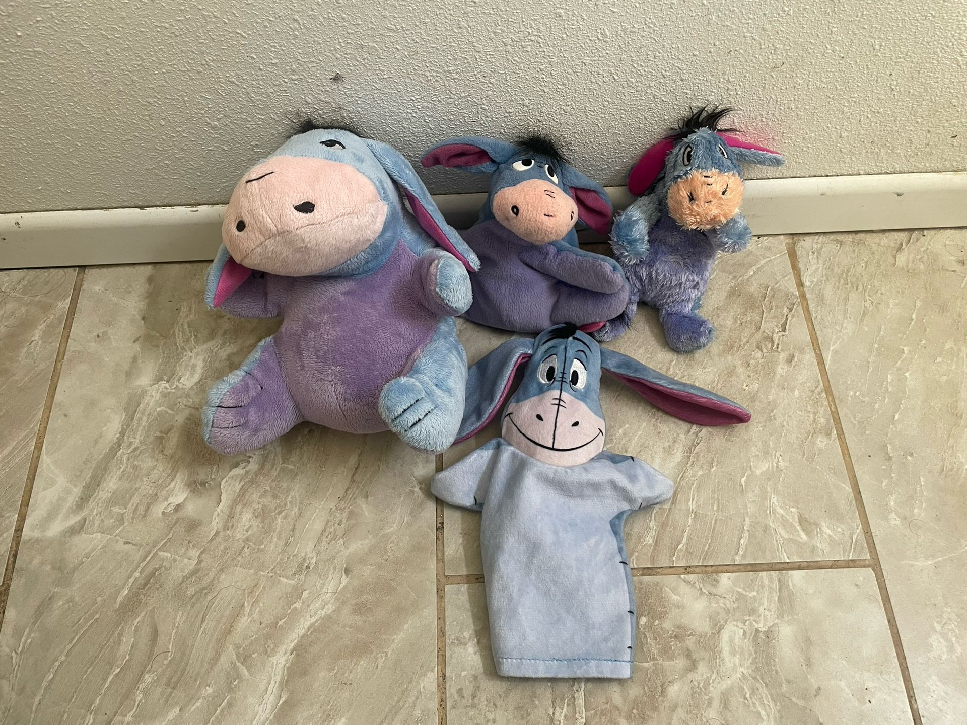 Bundle of Disney Eeyore Plush
