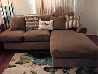 Brown couches full set