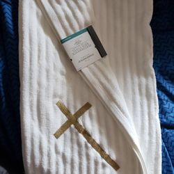 Towel Cross Embroidered,  Perfect Christmas Gift 