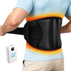 Cordless Heating Pad for Back Pain & Period Cramps