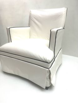 White Leather Children’s Chair