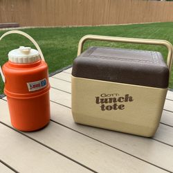 Lunch Tote And Beverage Container