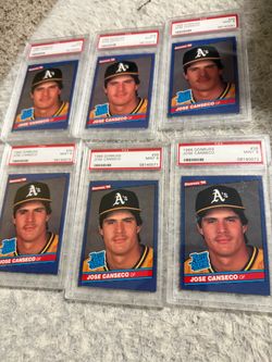 1986 Donruss Jose Canseco