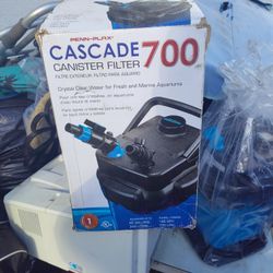 Penn-plax Black And Blue Cascade Canister Filter700