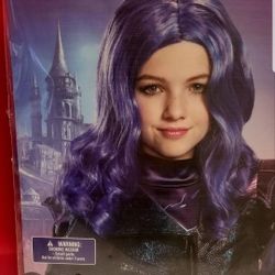 Descendants 3 MAL Halloween Costume Wig)