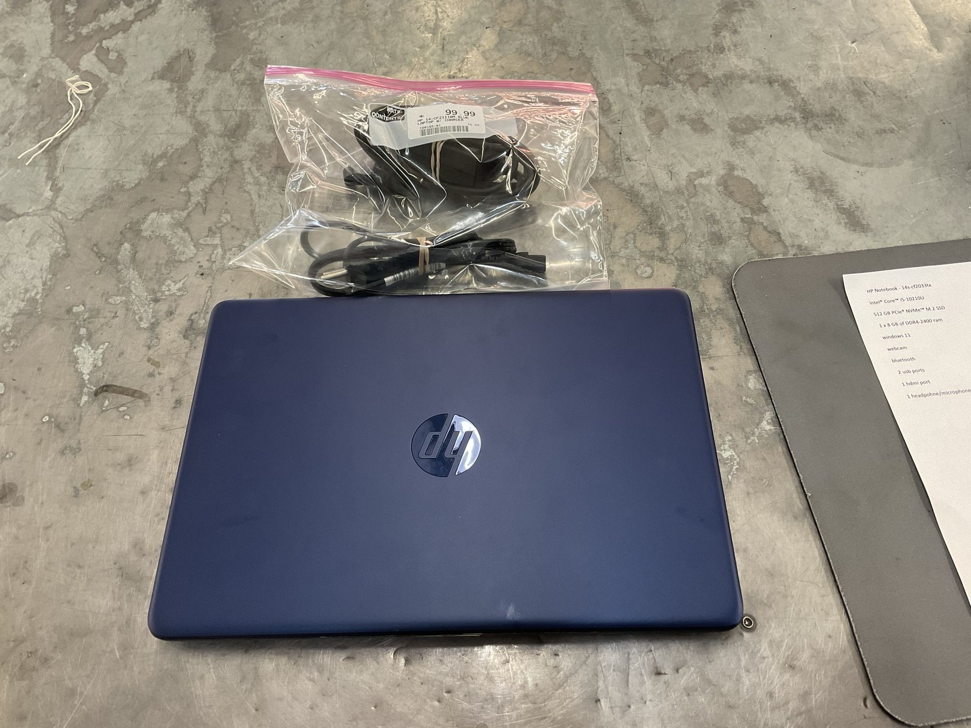 Hp notebook 14s